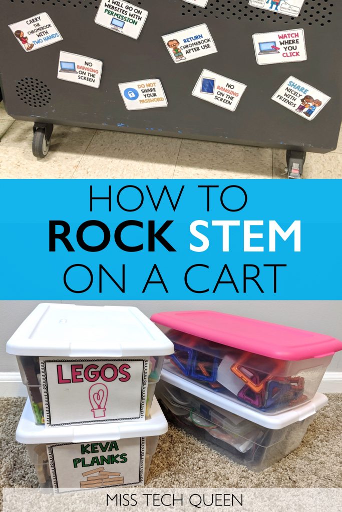 stem on a cart