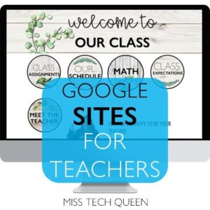 google sites for teachers