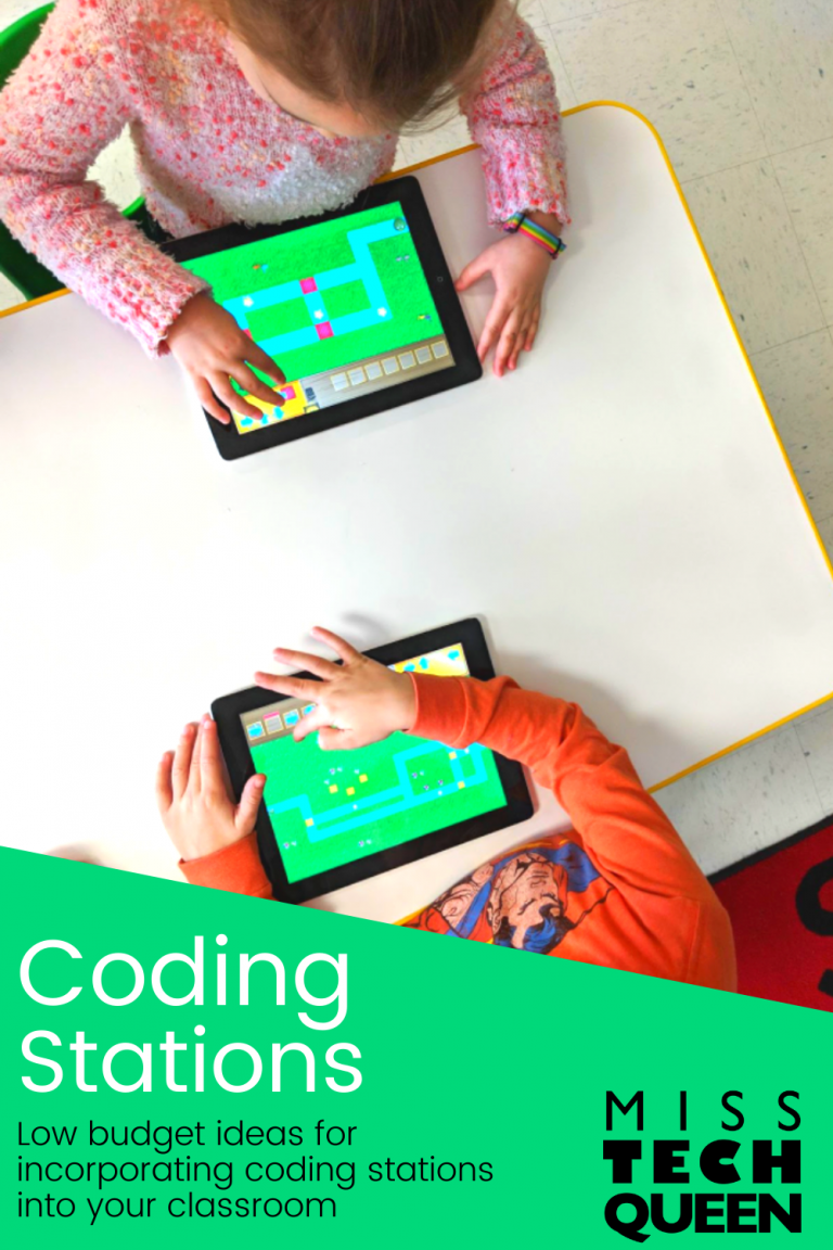 Coding Stations in the Classroom - Miss Tech Queen