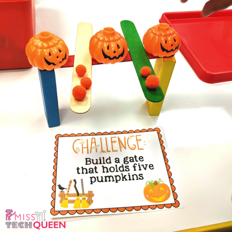 Pumpkin STEM Challenges Ideas - Miss Tech Queen