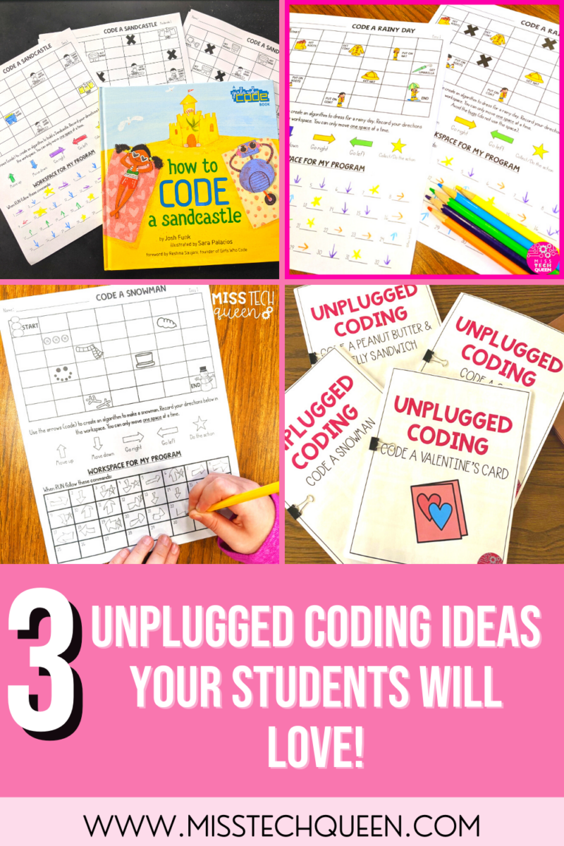 3 Unplugged Coding Ideas Your Students Will Love - Miss Tech Queen