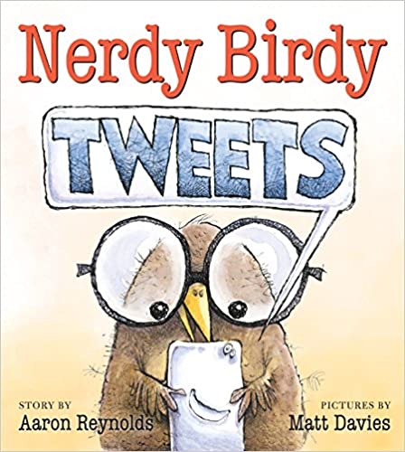 Learning how to use social media responsibly and being kind to others is the moral of the story in Nerdy Birdy Tweets.