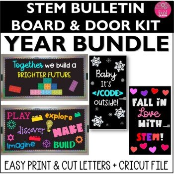 6 STEM Bulletin Board Ideas To Use In Your Classroom This Year - Miss ...