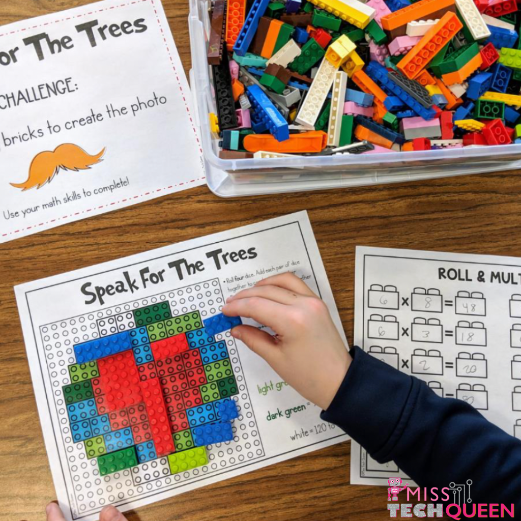 With themed kindergarten STEM projects like this Read Across America challenge you can easily integrate STEM challenges into fun pre-planned activities.