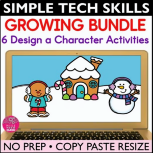 Practice Mouse Skills with Build a Character Activities - Miss Tech Queen