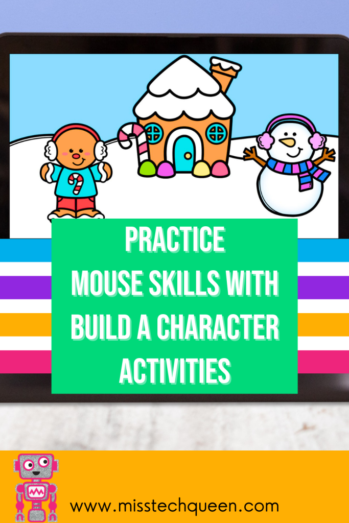 Teach your students how to build a character while practicing mouse skills with these interactive and exciting activities they will love.