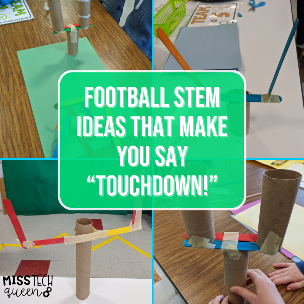 Football STEM activities for football season or the Super Bowl