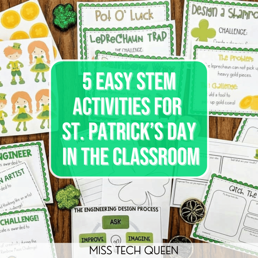 Bring in the luck of the Irish with these easy STEM activities for St. Patrick's Day.