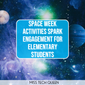 Engage your elementary students with fun and exciting space week activities they will love.