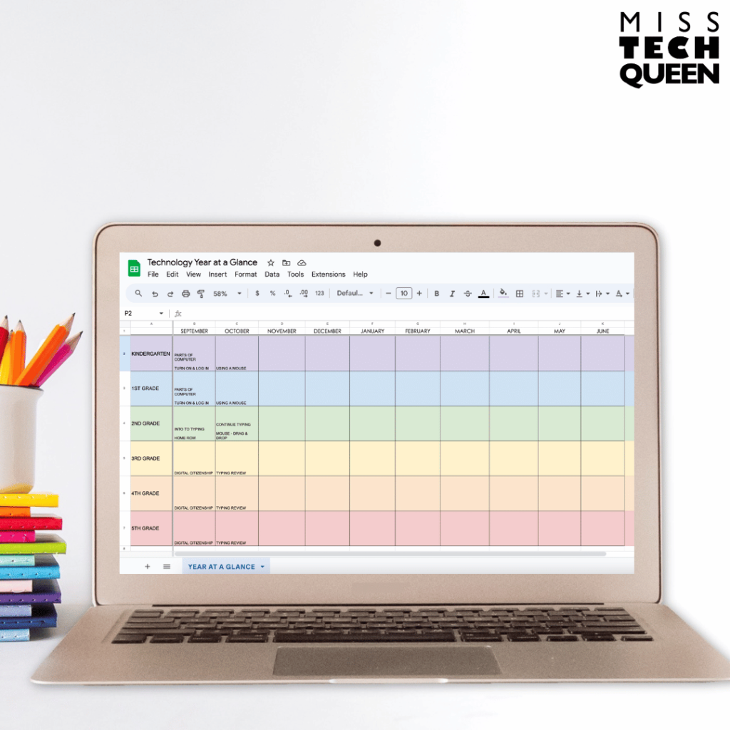 Creating a Year at a Glance spreadsheet is a great way to create an overview and guide for the year.