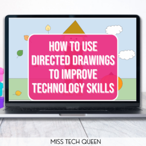 Learn how to use directed drawings to improve technology skills with fun digital resources that will have your students using tools within Google Slides in a fun and engaging way!