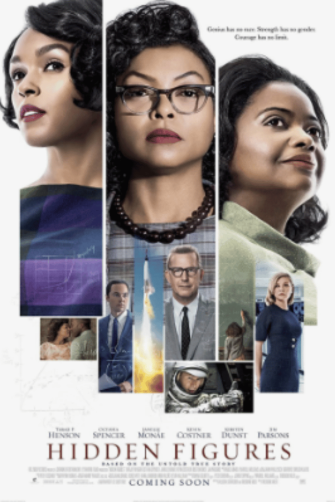 Hidden figures is a great way to inspire your students to discuss different fields of STEM.