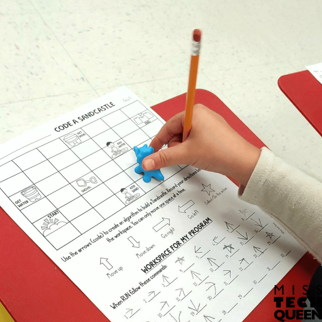 Unplugged coding activities have many benefits such as having students work together, not using screens and allowing students to learn coding skills.