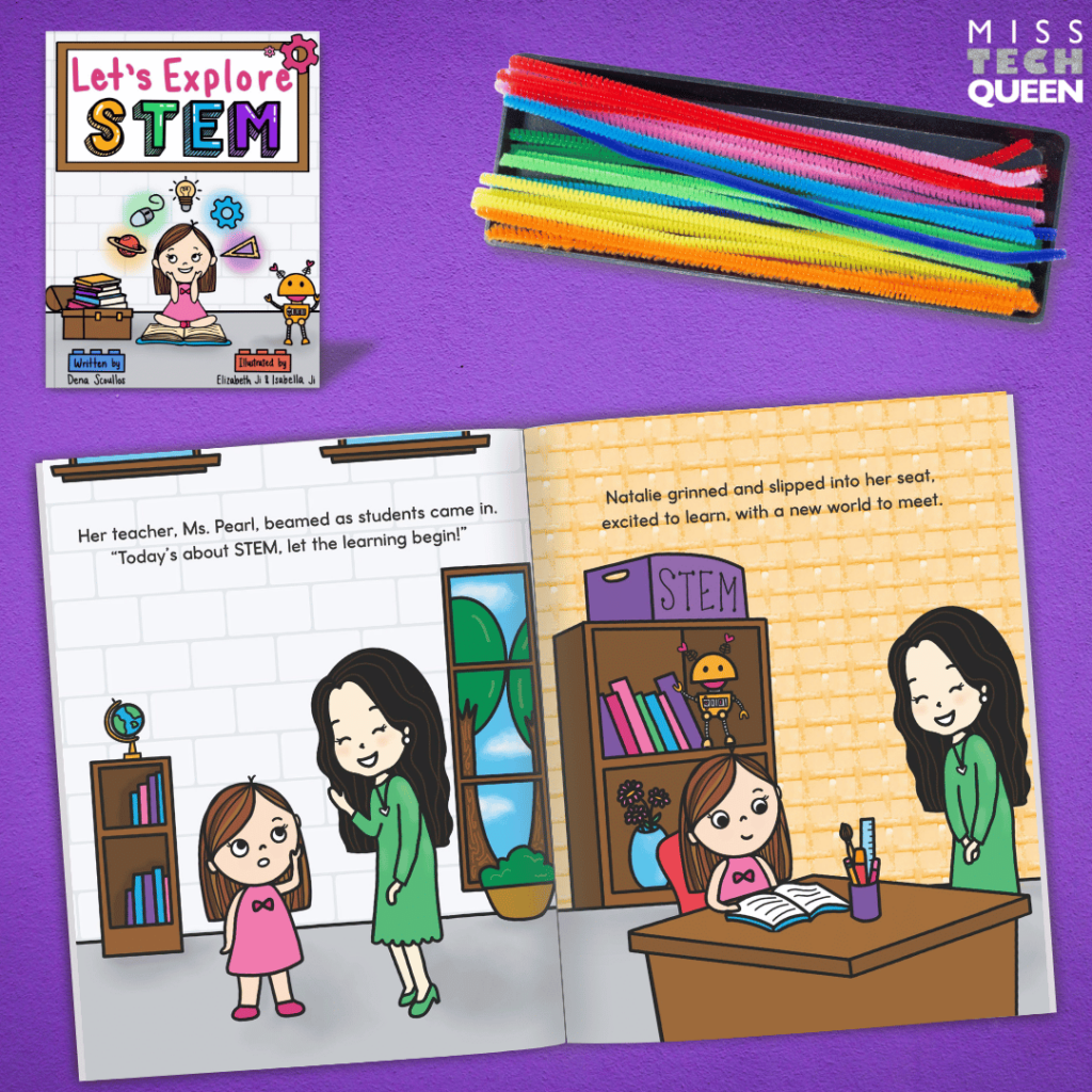 Get your kids excited about STEM with the Let's Explore STEM picture book.