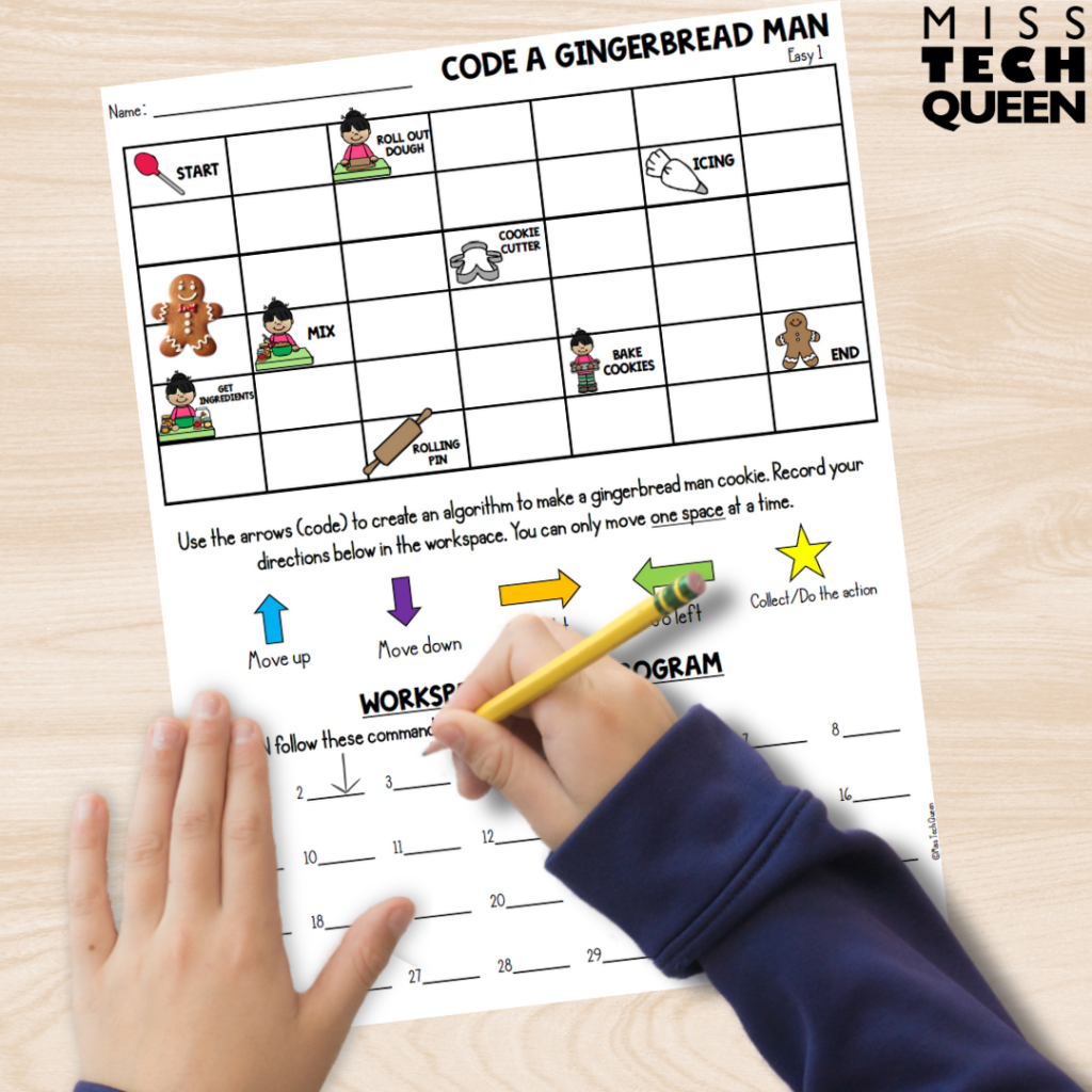 Unplugged coding activities are a great way to introduce kids to coding without the need for devices or robots.