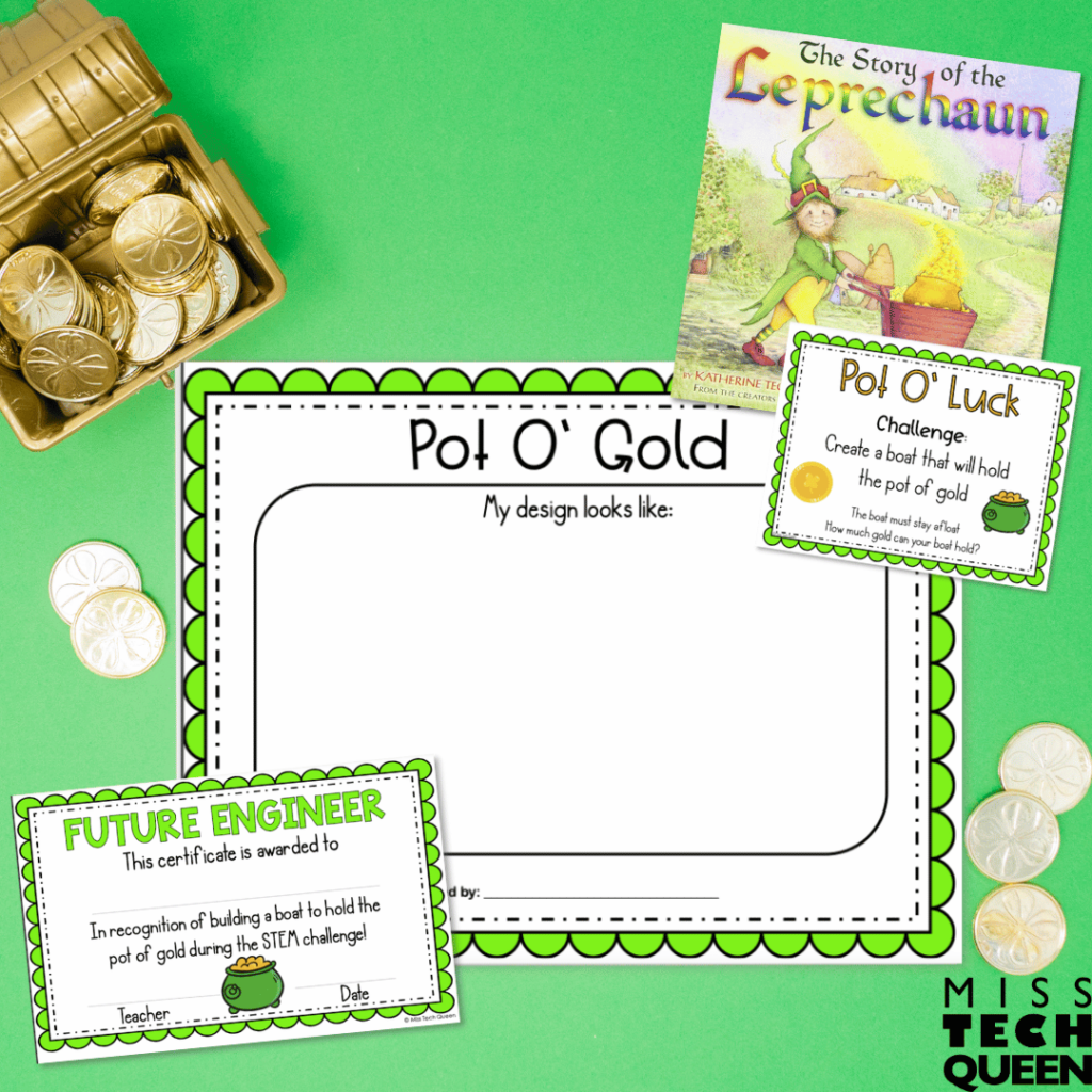 The Pot o' Gold Boat Challenge is a March stem resource packed with opportunities.