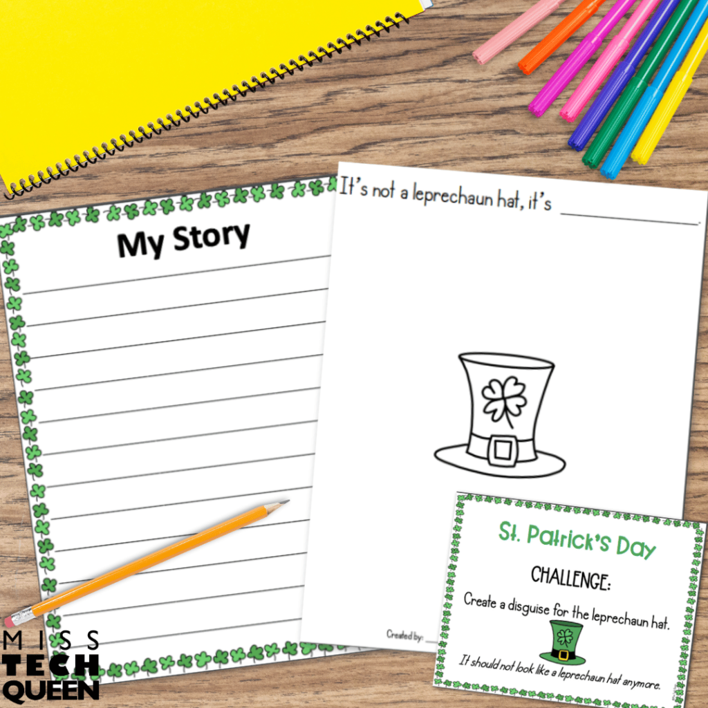 The St. Patrick's Day Disguise Challenge is a March stem resource that allows students to be creative.