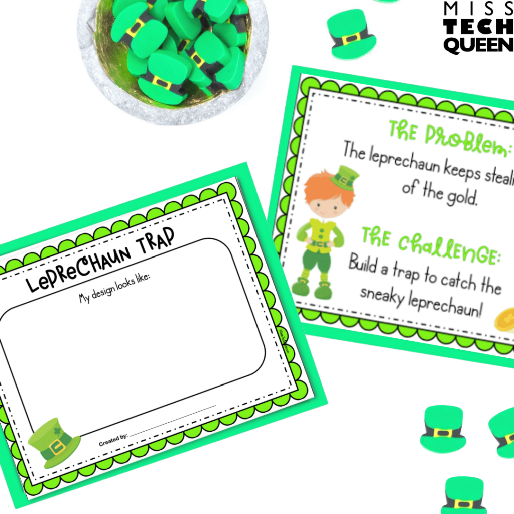 This free St. Patrick's Day STEM activity is perfect for a low-prep classroom activity or a fun day at home, just gather the materials to start.