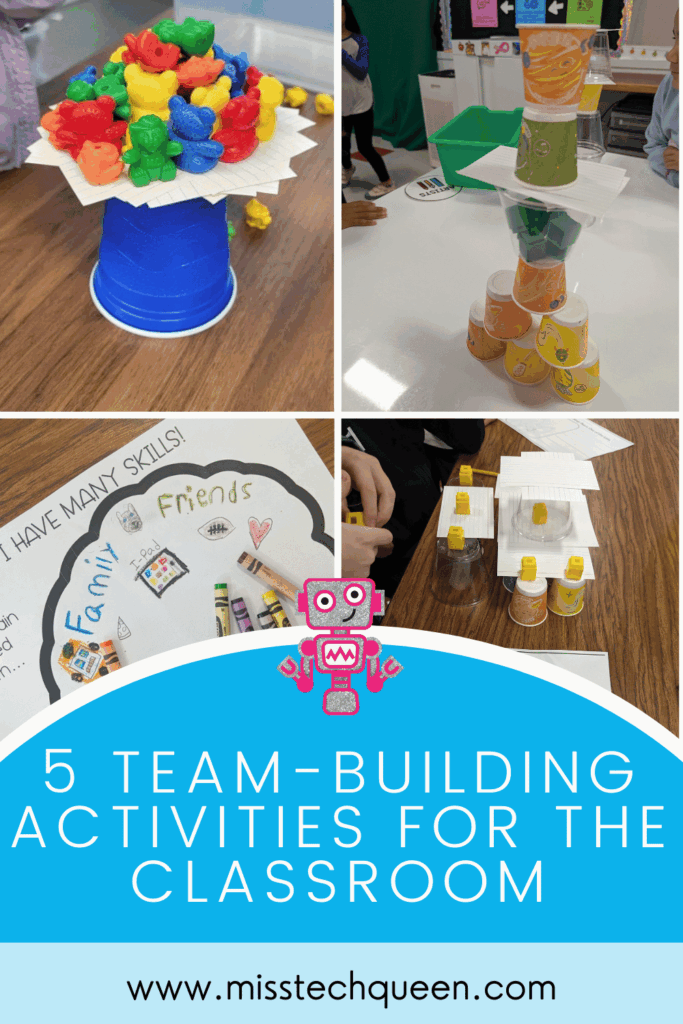 Remember to save this post to your favorite STEM Pinterest board for quick access to these team-building activities!
