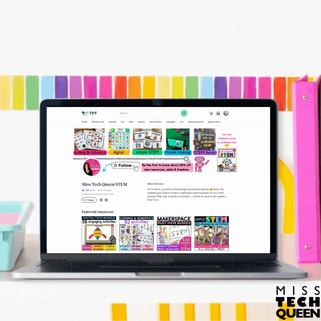 In my TPT store, you’ll find a collection of STEM activities designed to spark creativity, problem-solving, and collaboration.