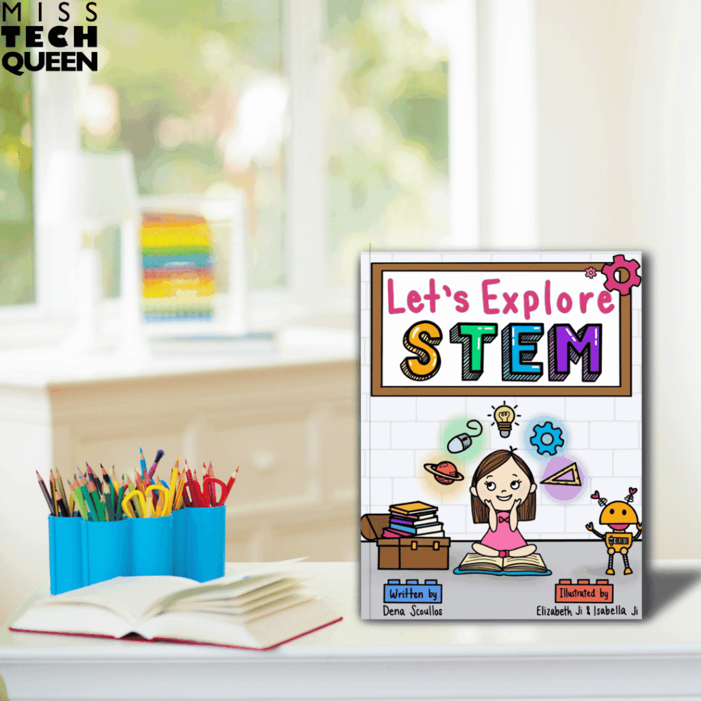 The Let's Explore STEM picture book is designed to introduce STEM concepts and to be fun and easy.