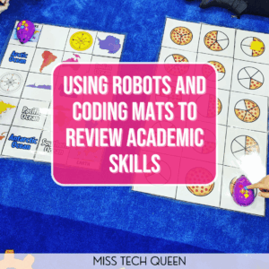 Using Robots and Coding Mats to Review Academic Skills