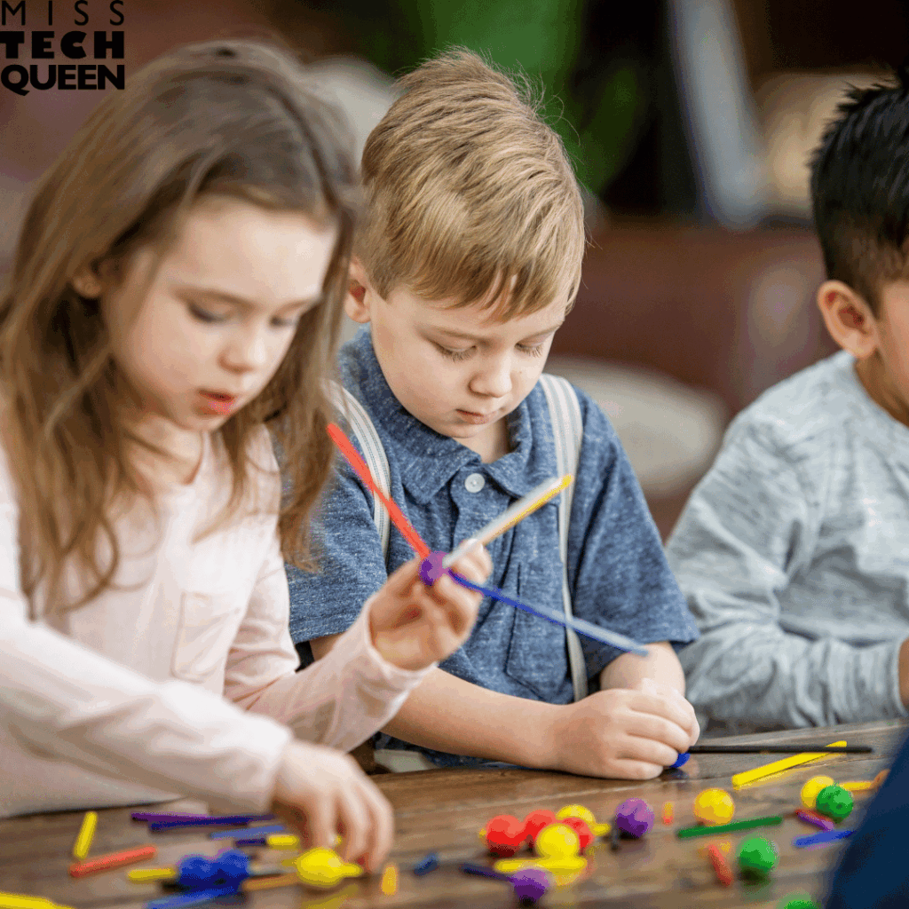 At STEM night, a variety of stations is key. Some activities should go quick, while others should allow for deeper exploration.