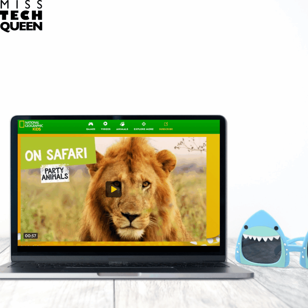 National Geographic Kids is a great option to provide students with videos, articles, and photos to learn about animals and ecosystems.