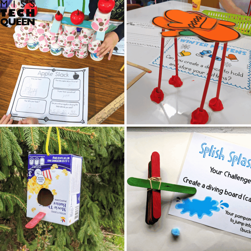 One of the easiest ways to structure your STEM challenges is by organizing it by seasons or months. 
