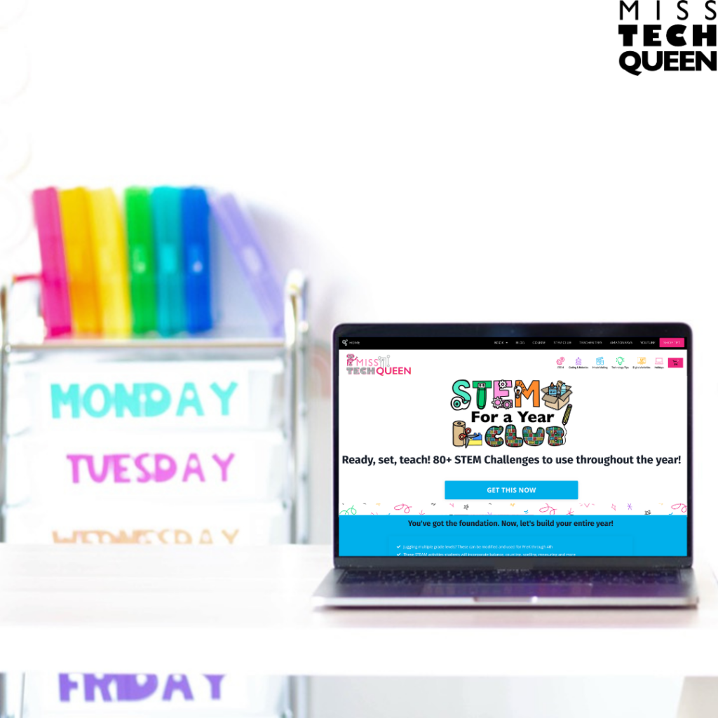 The STEM for a Year Club includes over 80 STEM challenges.