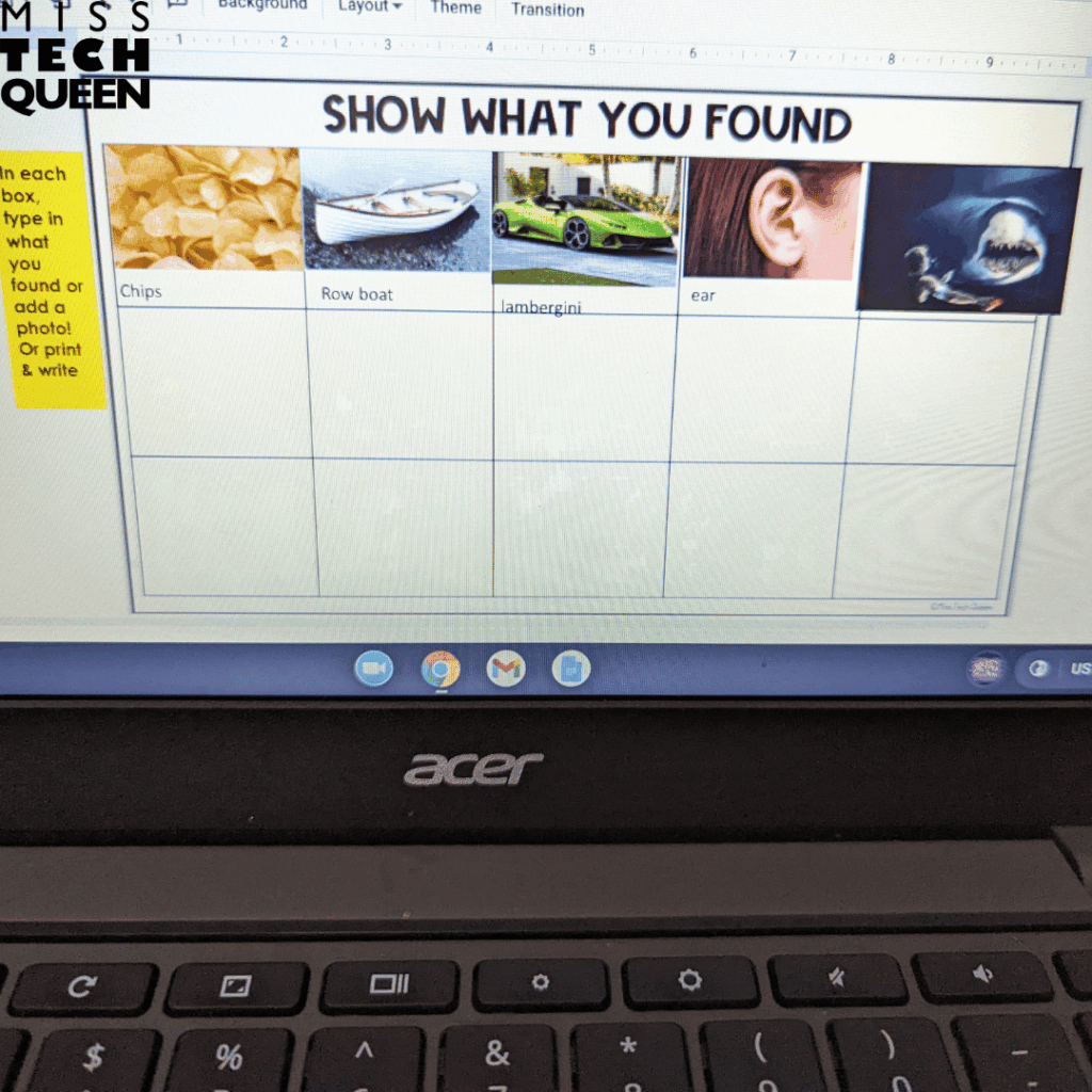 Scavenger hunts naturally slow them down and require them to read, observe, and think before responding.