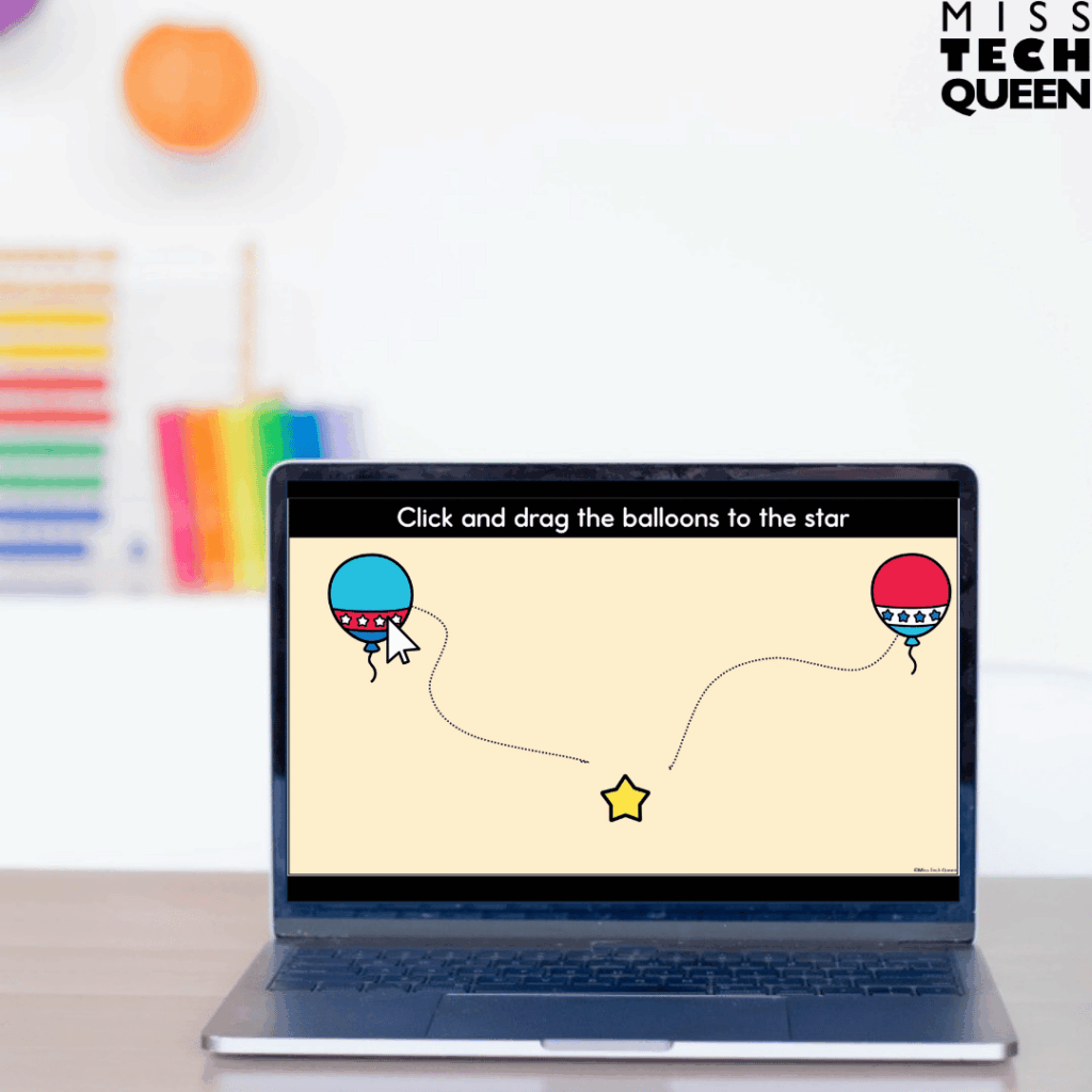 Using a mouse and dragging objects across the screen is a basic computer navigation skill that is essential for incorporating a technology curriculum.