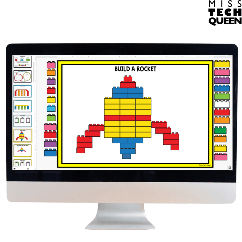The Digital Lego Building activities give students opportunities to design and build digitally while practicing important technology skills.