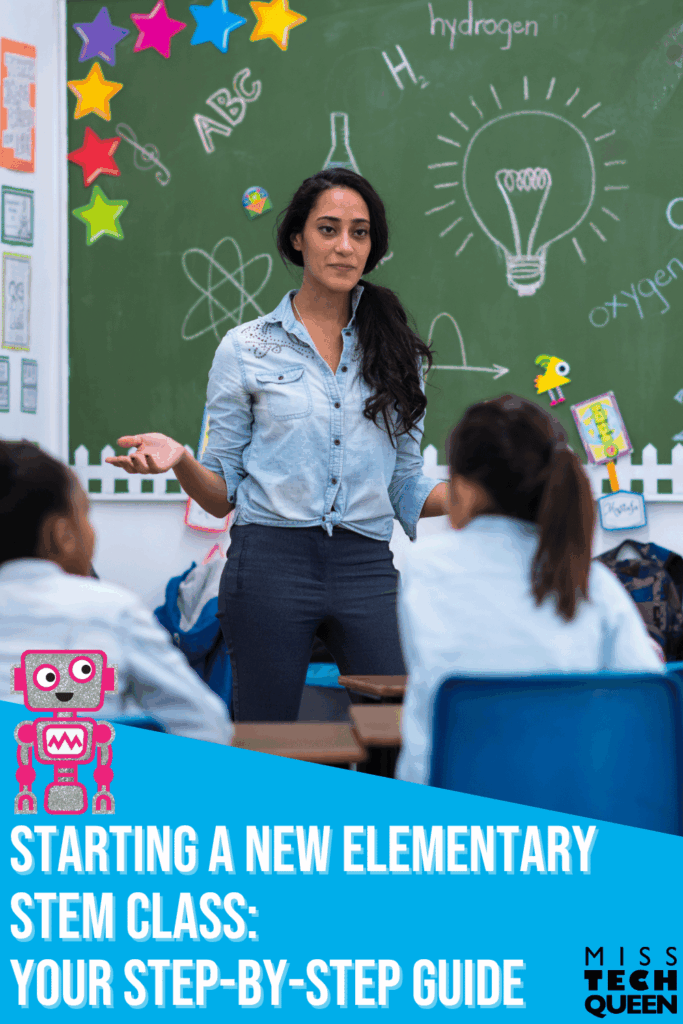 Save this elementary STEM guide to your favorite STEM or teacher Pinterest board so you can come back to it when you are planning your program. When it is time to launch or improve your STEM program, you will have practical ideas and step-by-step guidance ready to go.