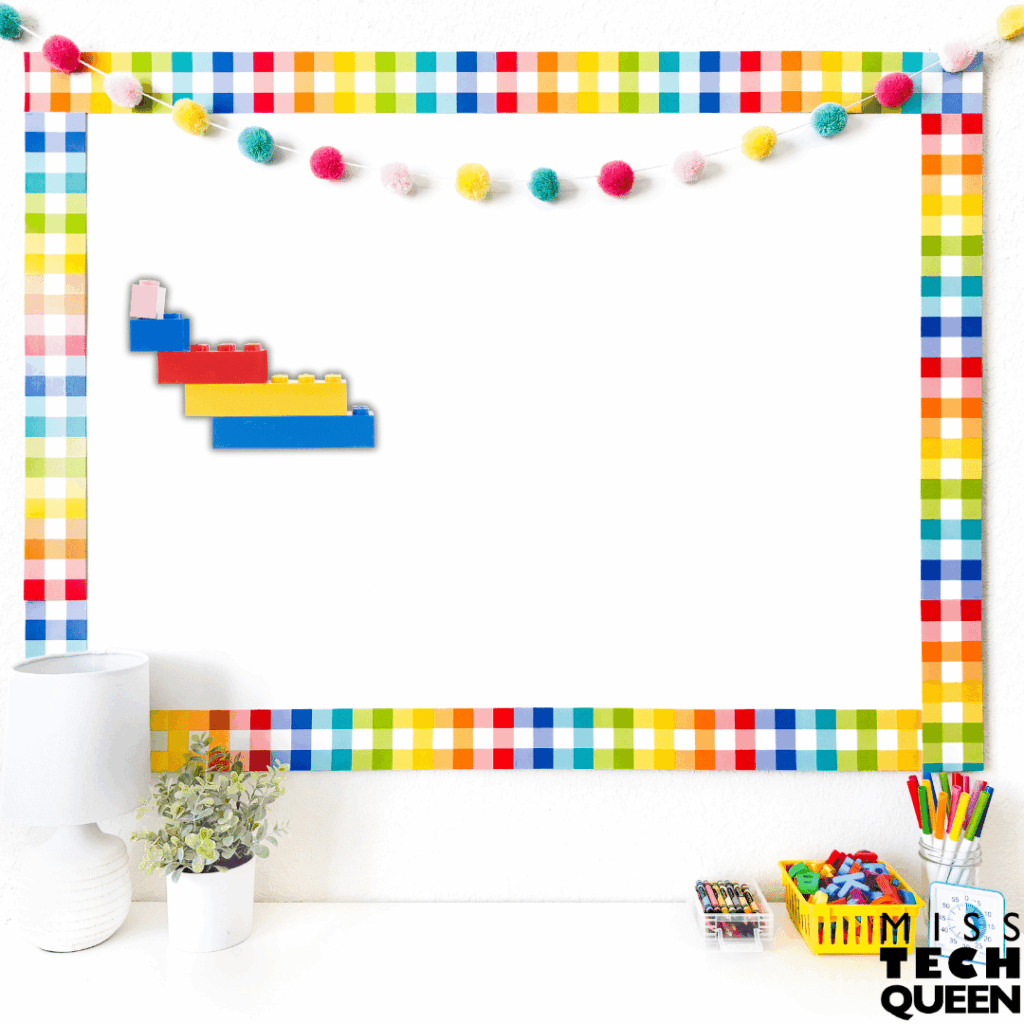 A Lego brick tracker is a fun way to make your whole class rewards visual.