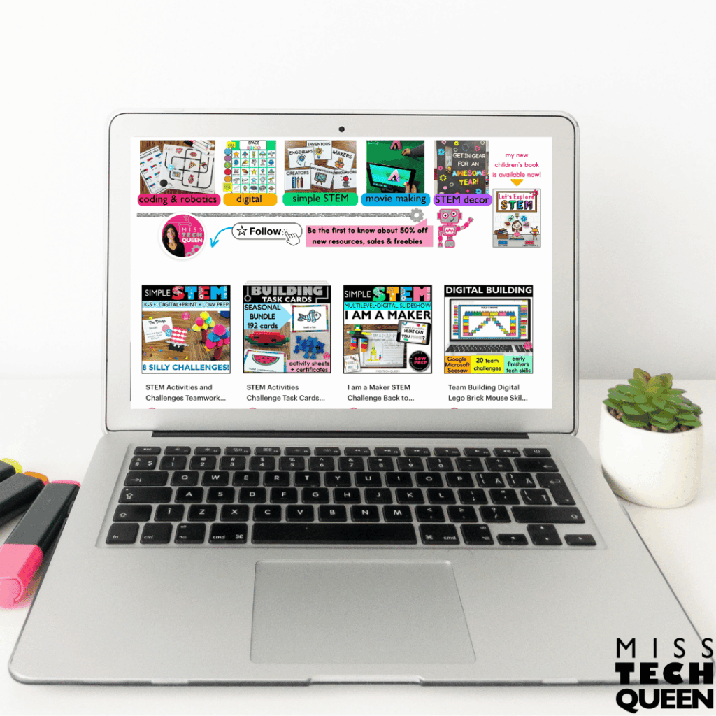 Whether you're looking for engaging STEM challenges, technology activities, coding lessons, digital projects, or other hands-on learning experiences, you'll find plenty of resources designed to make lesson planning easier and keep your students excited to learn.
