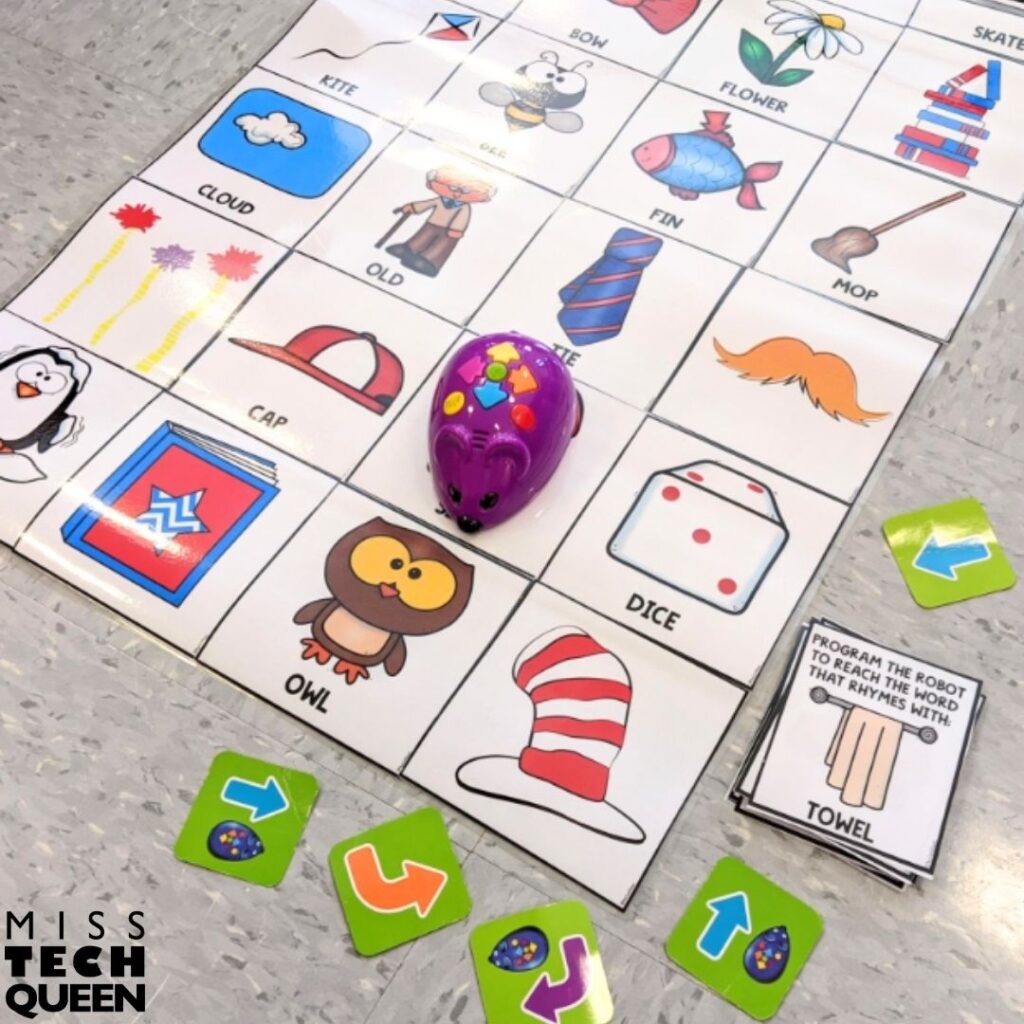 My Coding with Robots bundle is full of coding activities that work with floor robots such as Bee Bot, Robot Mouse, Dash, and Sphero.