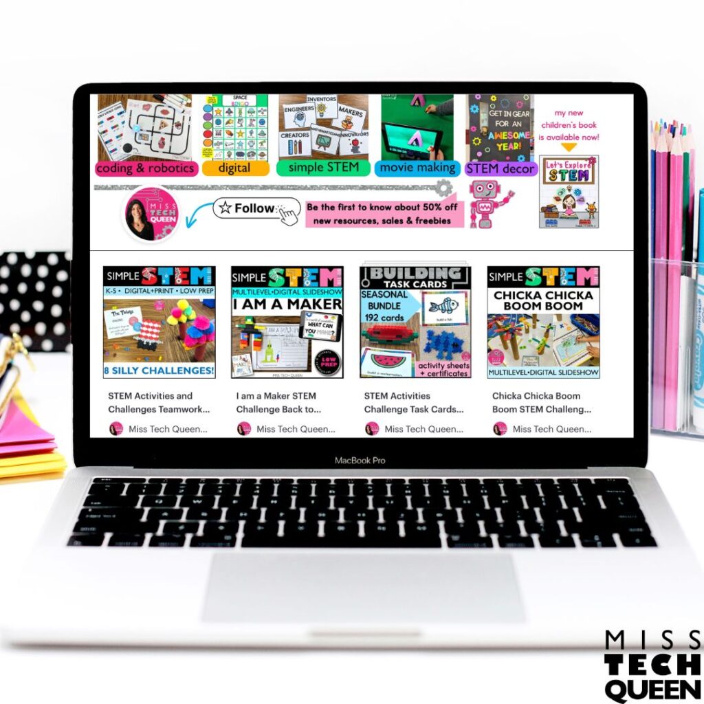 If you want even more ready-to-use STEM challenges, visit my TPT store to browse more STEM challenges and activities for different seasons, themes, and skills. You can also explore my STEM for a Year Club for an even bigger collection of challenges you can connect with picture books throughout the school year.
