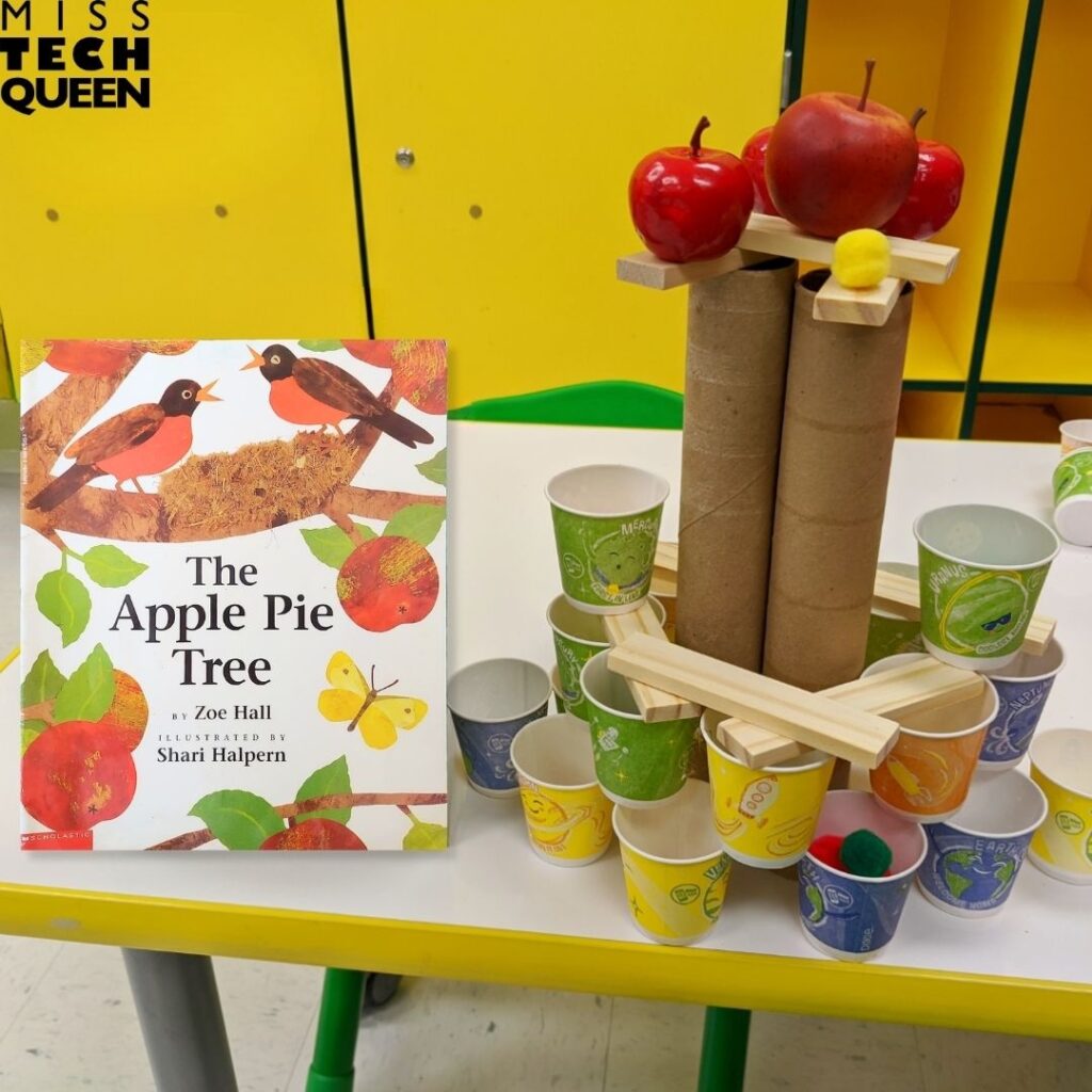 The Apple Pie Tree can also lead into my Apple Stack STEM Challenge.