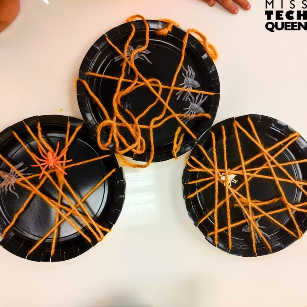 Rather than expecting everyone to create the perfect web immediately, encourage your students to experiment with different designs.