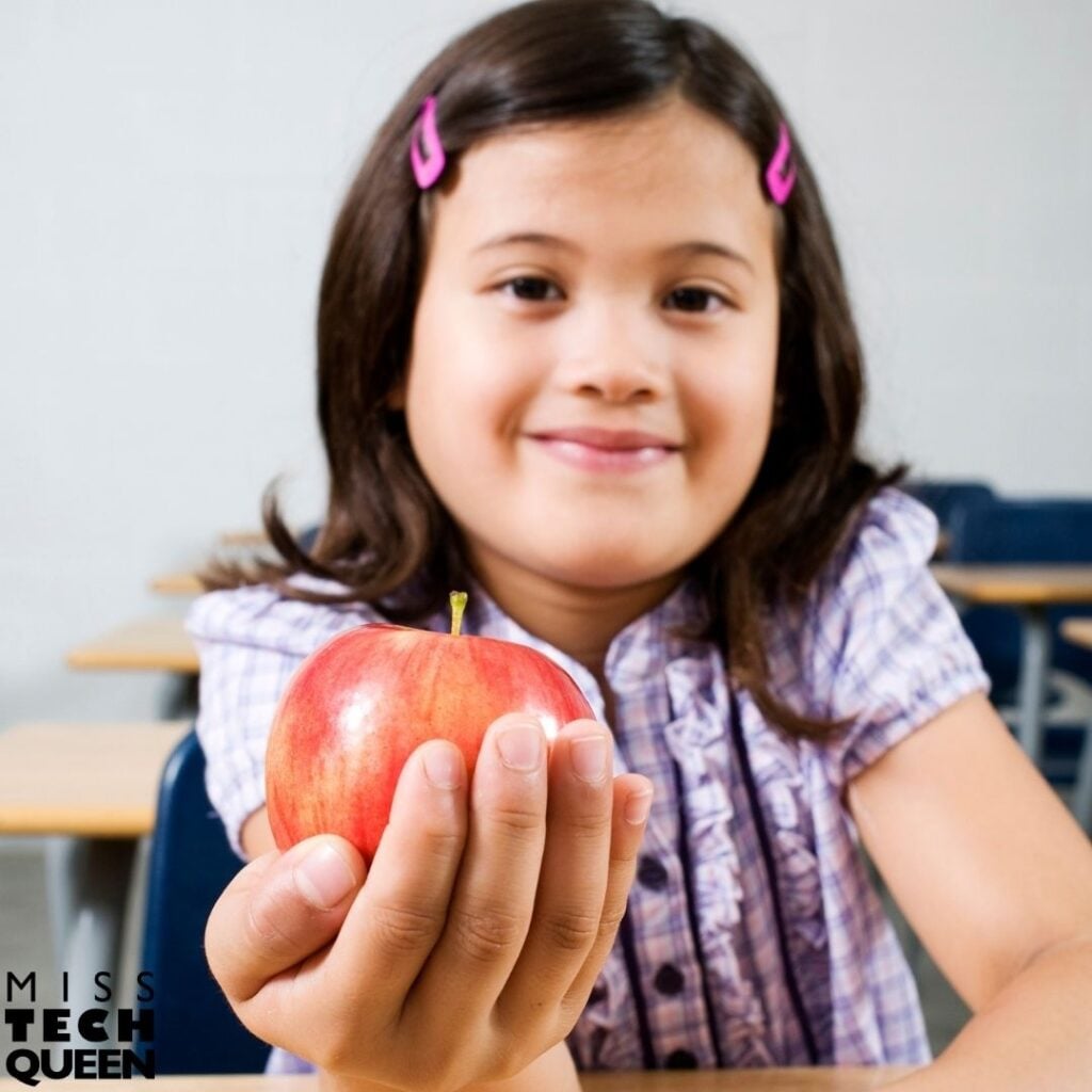 Before jumping into a STEM challenge, spend a few minutes exploring what your students already know about apples.